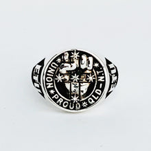 Load image into Gallery viewer, ETU QLD-NT Members Ring, 17mm with Diamonds
