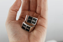 Load image into Gallery viewer, Eureka Flag Gents Ring - Solid Sterling Silver - Plain