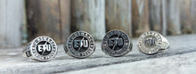 Load image into Gallery viewer, ETU NSW - ACT Members Ring - 20mm With Diamonds