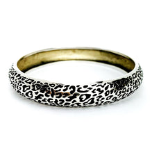 Load image into Gallery viewer, Domed Leopard Print Bangle