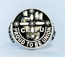 Load image into Gallery viewer, CEPU S.A. Members Ring, 20mm with Diamonds