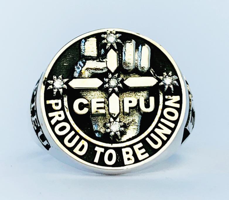CEPU S.A. Members Ring, 20mm with Diamonds