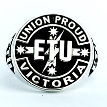 Load image into Gallery viewer, ETU Victoria Members Ring, 20mm