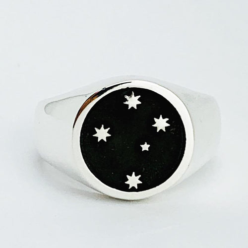 Southern Cross Gents Ring, Silver